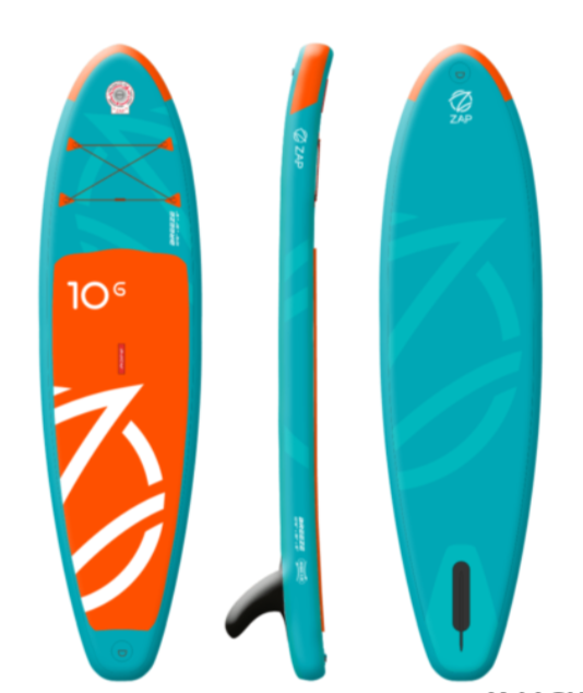 Надувная доска для sup-бординга ZAP BREEZE 10'6